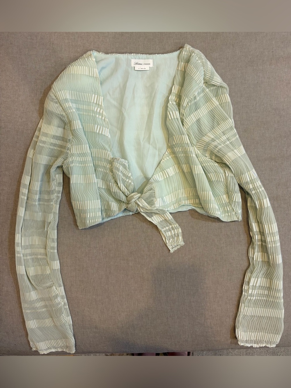 Lovers + Friends long sleeve crop top